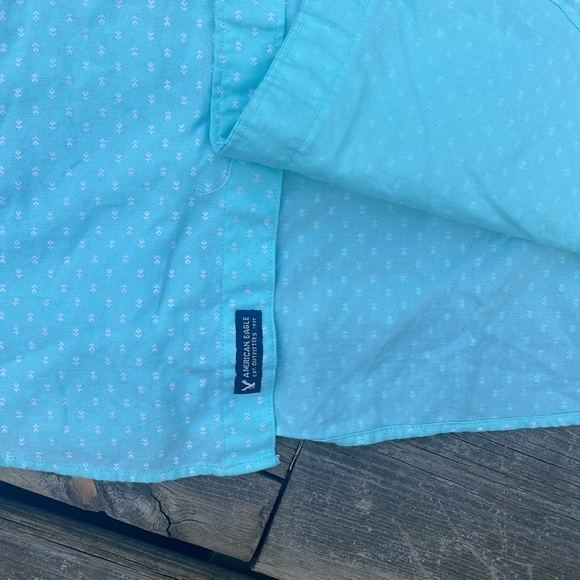 American Eagle Seriously Soft Dress Shirt - Picture 5 of 7